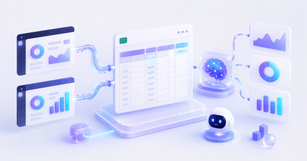 Relatório automático no Google Sheets com Google Ads, GA4 e MCP