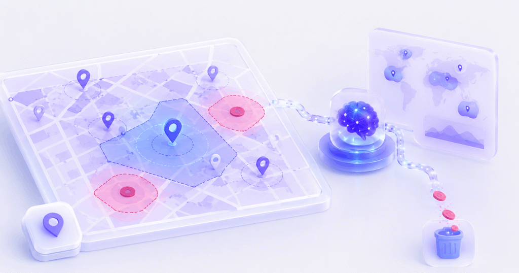 Segmentação geográfica no Google Ads via MCP